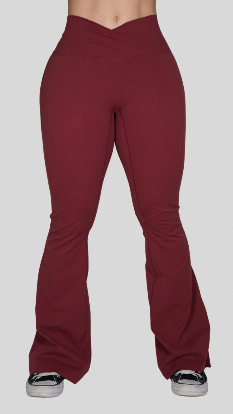 Hourglass leggings wide-leg