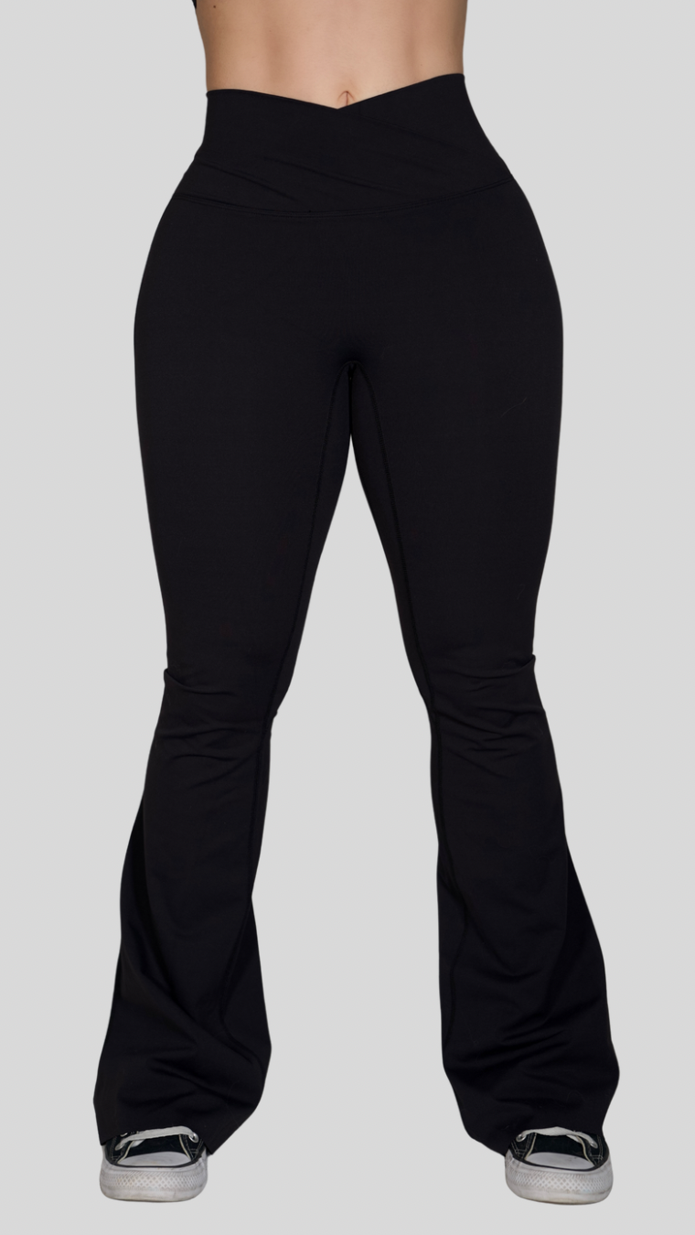 Hourglass leggings wide-leg